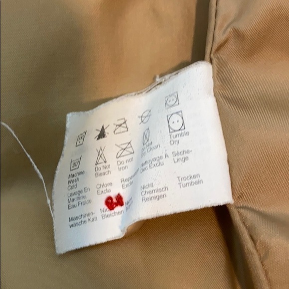 Esprit Puffer Brown coat jacket light tan M puffer - Picture 13 of 16